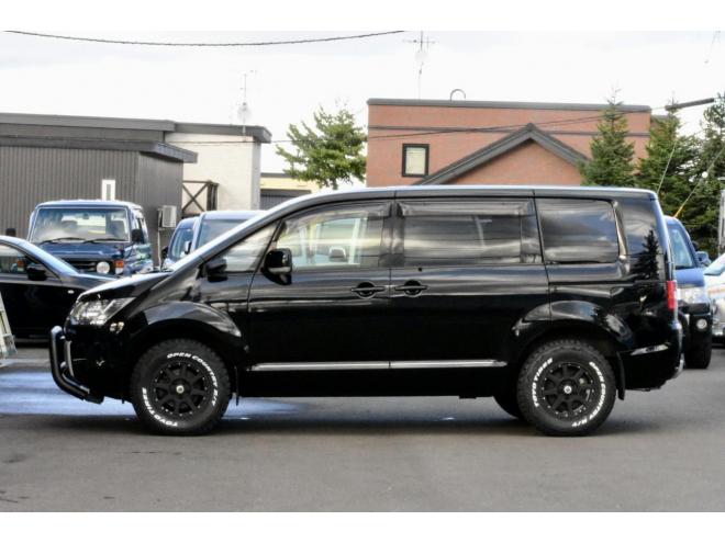 デリカD:5　4WD　ワンオーナー　TOYOオープンカントリーR/T　235/70R16　新品フロントガード　純正エンジンスターター