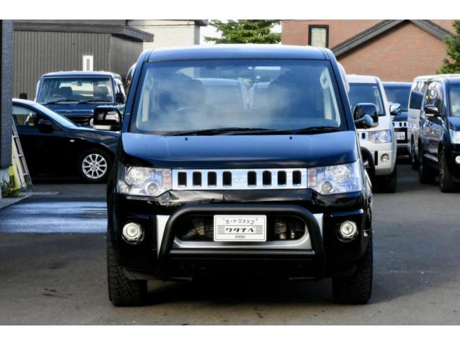 デリカD:5　4WD　ワンオーナー　TOYOオープンカントリーR/T　235/70R16　新品フロントガード　純正エンジンスターター