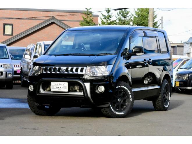 デリカD:5　4WD　ワンオーナー　TOYOオープンカントリーR/T　235/70R16　新品フロントガード　純正エンジンスターター