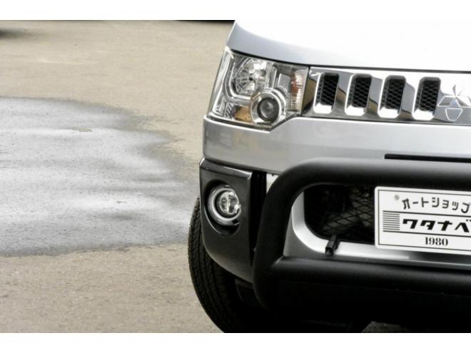 デリカD:5　4WD　新車外し専用ホイール／タイヤ　新品フロントガード　両側パワースライドドア　社外エンジンスターター