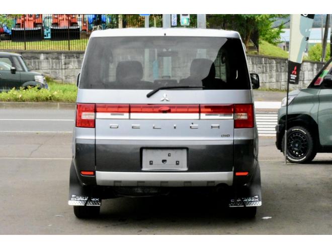 デリカD:5　4WD　新車外し専用ホイール／タイヤ　新品フロントガード　両側パワースライドドア　社外エンジンスターター