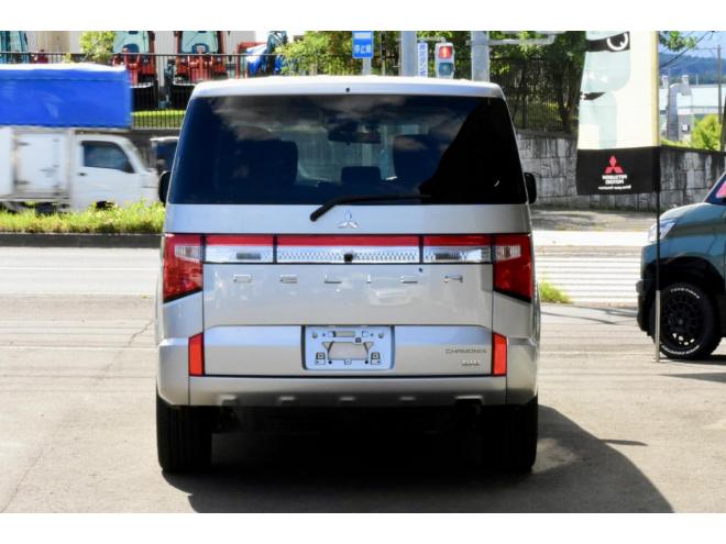 デリカD:5　4WD　本州仕入　Chamonix仕様　JAOSハンドルプロテクター　新車外しタイヤ／ホイール　両側電動スライドドア　社外ナビ／バックカメラ