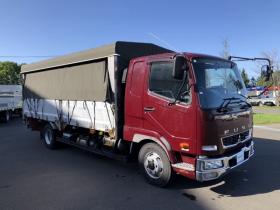 ファイター　平ボディ幌付　2KG-FK61F　 2WD 7540