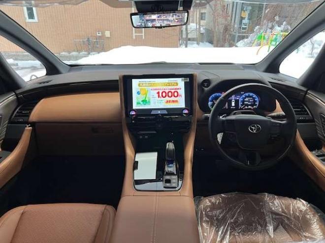 ヴェルファイアハイブリッド 2.5 Zプレミア E-Four 4WD 屋内保管・ワンオーナー・ブラウンレザー 登録済未使用車 2500