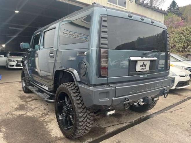ハマーH2 6.0 4WD カスタム 1ナンバー 24AW・マッドタイヤ・サンルーフ 6000