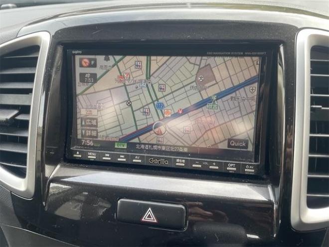 ソリオＸ　４ＷＤ　ナビ　ＴＶ　両側スライド・片側電動　スマートキー　シートヒーター　ＣＶＴ　アルミホイール　盗難防止システム　衝突安全ボディ　ＡＢＳ　エアコン　パワーステアリング　パワーウィンドウ 4WD 1200 5Dr