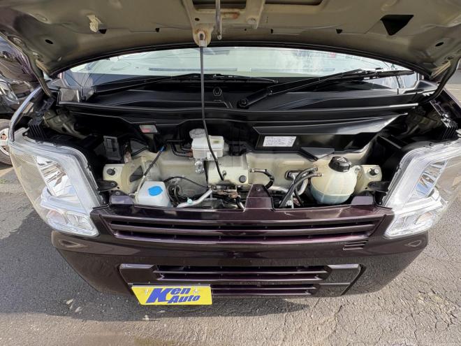 エブリィEVERY VAN 4WD JION TURBO一家に一台軽ぱこ入庫　TURBOです。寒冷地仕様　レーザーブレーキ　エンジンスタータ　VSC　AUTOライト　Bluetoothフルセグナビ　エンジンオイル交換　ATF交換 4WD 660 ５Dr