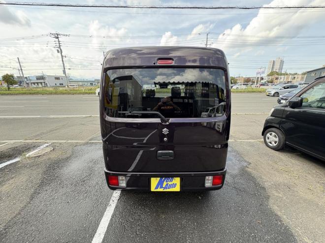 エブリィEVERY VAN 4WD JION TURBO一家に一台軽ぱこ入庫　TURBOです。寒冷地仕様　レーザーブレーキ　エンジンスタータ　VSC　AUTOライト　Bluetoothフルセグナビ　エンジンオイル交換　ATF交換 4WD 660 ５Dr