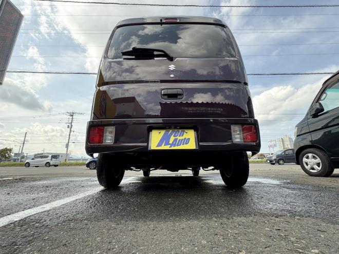 エブリィEVERY VAN 4WD JION TURBO一家に一台軽ぱこ入庫　TURBOです。寒冷地仕様　レーザーブレーキ　エンジンスタータ　VSC　AUTOライト　Bluetoothフルセグナビ　エンジンオイル交換　ATF交換 4WD 660 ５Dr