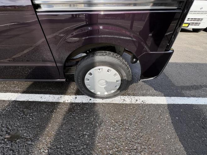 エブリィEVERY VAN 4WD JION TURBO一家に一台軽ぱこ入庫　TURBOです。寒冷地仕様　レーザーブレーキ　エンジンスタータ　VSC　AUTOライト　Bluetoothフルセグナビ　エンジンオイル交換　ATF交換 4WD 660 ５Dr