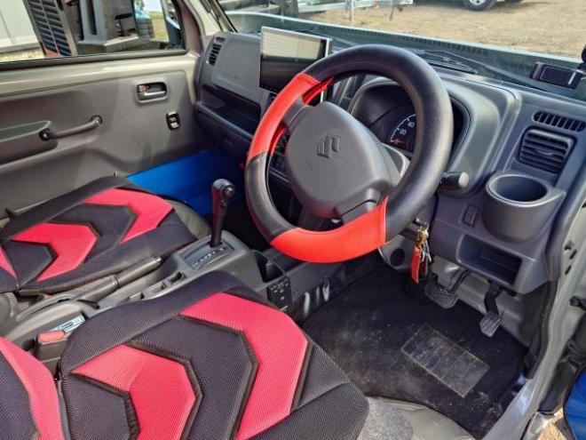 キャリートラック 最上級グレード 本州車寒冷地仕様 新古車 カスタム多数 翔プロデュースフルエアロ 車高調整キット エキップ15インチアルミタイヤ 車検新規2年 24ヶ月点検整備済  4WD 660 2Dr