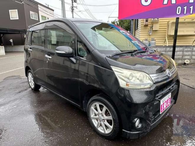 ムーヴカスタム X 4WD　社外CDオーディオ　純正アルミホイール夏　プッシュスタート　キーレスキー 660