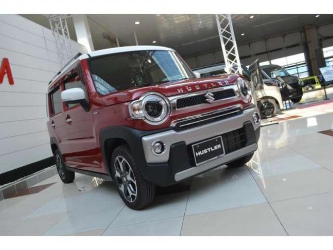 ハスラーハイブリッド Xターボ 4WD　ワンオーナー車ハイブリット4WDターボセーフティサポート搭載パドルシフトLEDアダプティブクルーズコントロールアイドリングストップ7インチワイドナビTVバックカメラETCドラレコ前後 660
