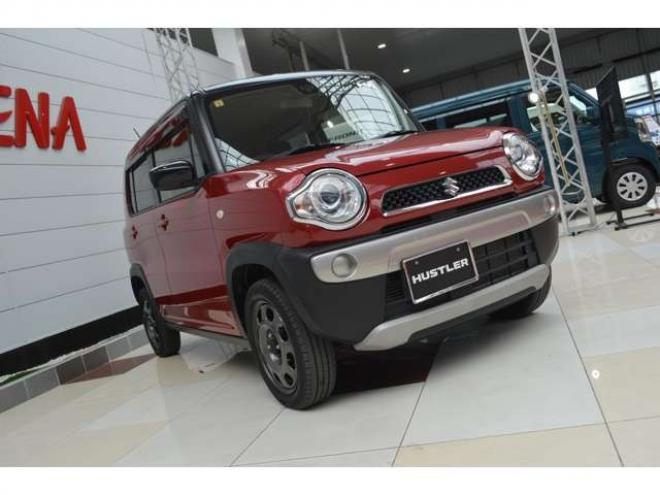 ハスラーG 4WD　ワンオーナー車ディスチャージヘッドライトSエネチャージ4WDセーフティサポート搭載アイドリングストップ横滑り防止装置CDシートヒーター 660