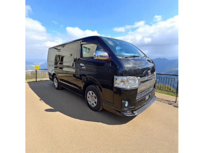 ハイエースバン4型スーパーGL ディーゼルターボ 本州車寒冷地仕様 ナビTVバックカメラ モデリスタリップスポイラー プッシュスタート 両側スライドドア リアヒータークーラー 車検新規 12ヶ月点検整備済 保証付！ 4WD 3000 5Dr