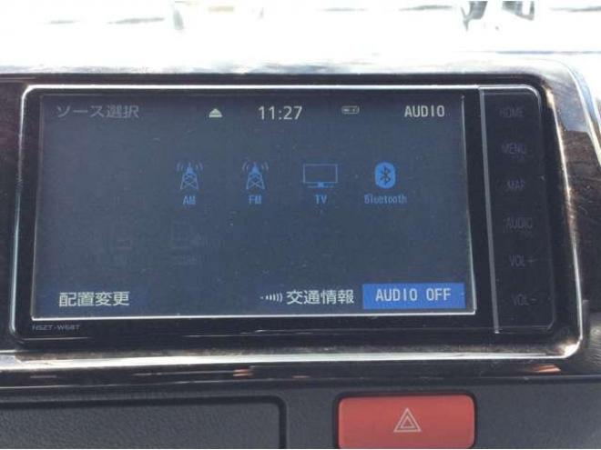 ハイエースバン2.7 スーパーGL ダークプライムII ワイド ミドルルーフ ロングボディ 4WD　寒冷地　リアヒーター&クーラー　Bカメラ　プッシュスタート　スマートキー　ウッドコンビステアリング&シフトノブ　全周囲カメラ　フルセグTV　純正SDナビ　ドライブレコーダー　電動格納ミラー　ETC 2700