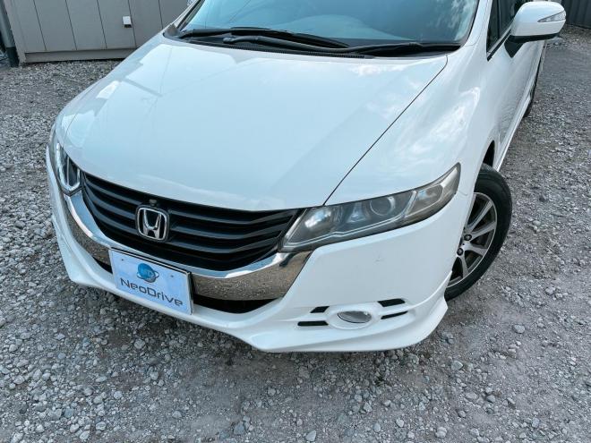 オデッセイ2.4Mエアロパッケージ 4WD　ローンが不安な方＜優遇ローン＞1年保証　純正ナビ　バックカメラ 