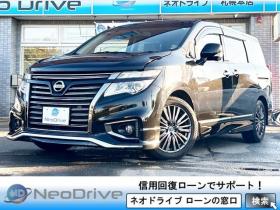 エルグランド　2.5 250Hスター プレミアム アーバンC 4WD　ローンが不安な方＜優遇ローン＞ワンオーナー　両側パワースライドドア　メーカーナビ 4WD