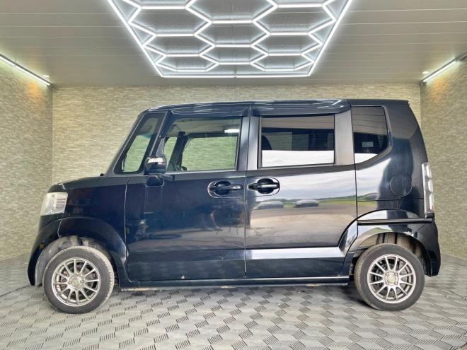 N-BOXG SSパッケージ 4WD 5年保証 スマキー ナビ 両側パワスラ ETC 寒冷地仕様 禁煙 車検整備2年付