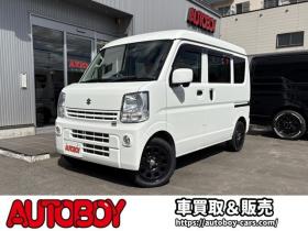 エブリィ　ジョイン ターボ ハイルーフ 4WD　革調シートカバー　Body Lineベッドキッド　デイトナ15インチAW　キーレス　バックカメラ　Panasonicメモリナビ　Bluetooth　FM/AM　横滑り防止　衝突被害軽減システム　フォグランプ 660