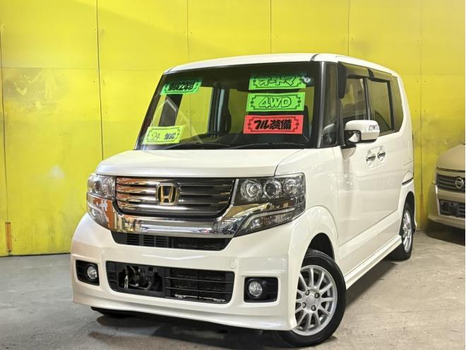 N-BOX+（店長おすすめコミコミ車）カスタムG Lパッケージ 4WD 660 5Dr