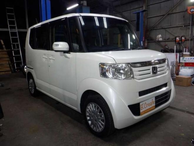 N-BOXG SSパッケージ 4WD　ナビ・TV・Bカメラ・B/T・両側電動・前席シートヒーター・アイドリングストップ・スマートキー・プッシュスタート・CTBA・ライトレベライザー・ミラーヒーター・ETC 660