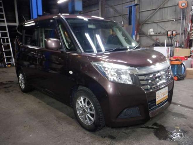 ソリオ1.2 G 4WD　ナビ・TV・B/T・Bカメラ・パワスラ・前席シートヒーター・スマートキー・プッシュスタート・USB接続・DVD再生・ドアバイザー・社外14インチAW 1200
