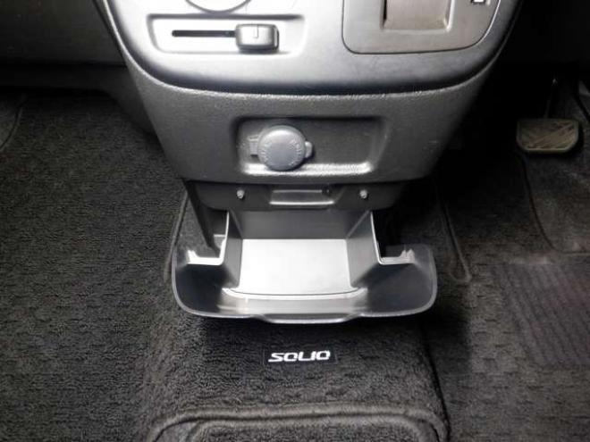 ソリオ1.2 G 4WD　ナビ・TV・B/T・Bカメラ・パワスラ・前席シートヒーター・スマートキー・プッシュスタート・USB接続・DVD再生・ドアバイザー・社外14インチAW 1200