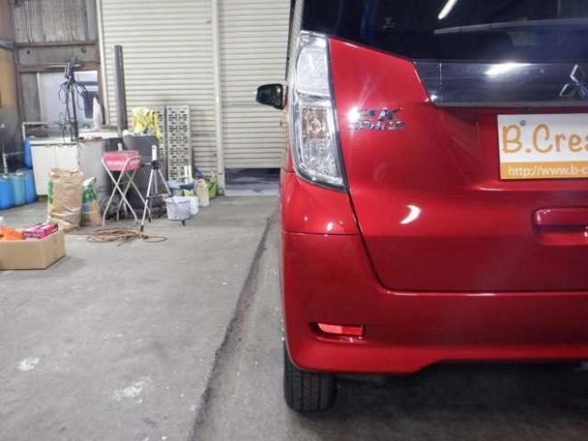 eKスペースカスタム G eアシスト 4WD　本州仕入・ナビ・TV・Bカメラ・パワスラ・スマートキー・プッシュスタート・HID・衝突軽減・アイドリングストップ・フォグランプ・リア席サーキュレーター・純正AW 660