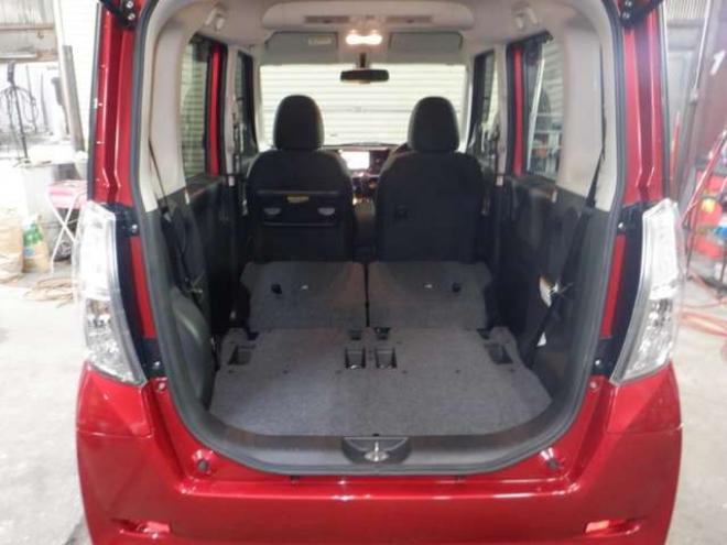 eKスペースカスタム G eアシスト 4WD　本州仕入・ナビ・TV・Bカメラ・パワスラ・スマートキー・プッシュスタート・HID・衝突軽減・アイドリングストップ・フォグランプ・リア席サーキュレーター・純正AW 660