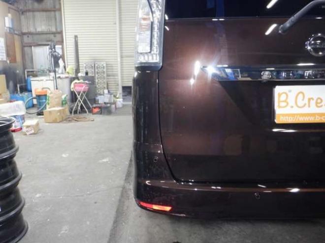 セレナ2.0 ハイウェイスター Vセレクション+SafetyII 4WD　本州仕入・後期型・ナビ・TV・B/T・アラウンドビューモニター・両側電動・リアヒーター・フリップダウンモニター・LEDヘッドライト・インテリキー・プッシュスタート・クルコン・アイドリングストップ・ 2000