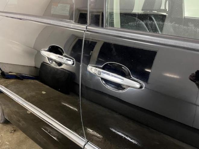 エスティマアエラス　プレミアムエディション　本州仕入　後期型　禁煙車　ＷＡＫＯＳバリアスコーティング済　純正１８インチＡＷ　社外１６ＡＷ＋スタッドレスタイヤ付　両側パワースライドドア　純正ハーフレザーシート　純正ナビ（フルセグ地デジ　ＤＶＤ再生　Ｂｌｕｅｔｏｏｔｈ）＋バックカメラ　前後ドライブレコーダー　ＰＵＳＨスタート　スマートキー　クルーズコントロール　タイミングチェーン車　ＨＩＤ ヘッドライト　ビルトインＥＴＣ 4WD 2400 5Dr