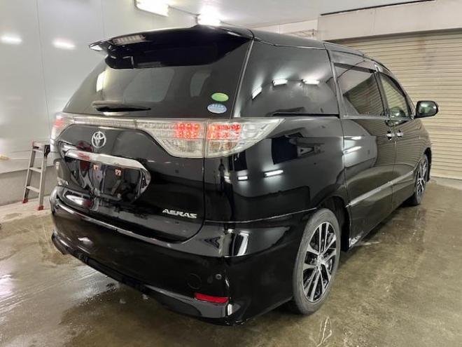 エスティマアエラス　プレミアムエディション　本州仕入　後期型　禁煙車　ＷＡＫＯＳバリアスコーティング済　純正１８インチＡＷ　社外１６ＡＷ＋スタッドレスタイヤ付　両側パワースライドドア　純正ハーフレザーシート　純正ナビ（フルセグ地デジ　ＤＶＤ再生　Ｂｌｕｅｔｏｏｔｈ）＋バックカメラ　前後ドライブレコーダー　ＰＵＳＨスタート　スマートキー　クルーズコントロール　タイミングチェーン車　ＨＩＤ ヘッドライト　ビルトインＥＴＣ 4WD 2400 5Dr