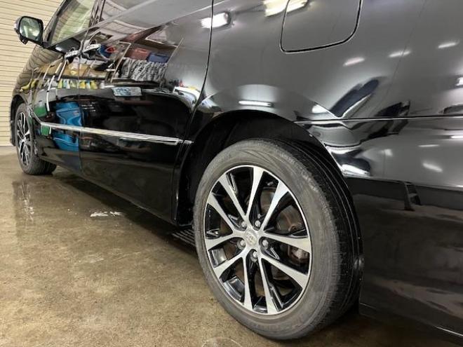 エスティマアエラス　プレミアムエディション　本州仕入　後期型　禁煙車　ＷＡＫＯＳバリアスコーティング済　純正１８インチＡＷ　社外１６ＡＷ＋スタッドレスタイヤ付　両側パワースライドドア　純正ハーフレザーシート　純正ナビ（フルセグ地デジ　ＤＶＤ再生　Ｂｌｕｅｔｏｏｔｈ）＋バックカメラ　前後ドライブレコーダー　ＰＵＳＨスタート　スマートキー　クルーズコントロール　タイミングチェーン車　ＨＩＤ ヘッドライト　ビルトインＥＴＣ 4WD 2400 5Dr