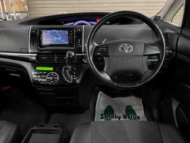 エスティマアエラス　プレミアムエディション　本州仕入　後期型　禁煙車　ＷＡＫＯＳバリアスコーティング済　純正１８インチＡＷ　社外１６ＡＷ＋スタッドレスタイヤ付　両側パワースライドドア　純正ハーフレザーシート　純正ナビ（フルセグ地デジ　ＤＶＤ再生　Ｂｌｕｅｔｏｏｔｈ）＋バックカメラ　前後ドライブレコーダー　ＰＵＳＨスタート　スマートキー　クルーズコントロール　タイミングチェーン車　ＨＩＤ ヘッドライト　ビルトインＥＴＣ 4WD 2400 5Dr