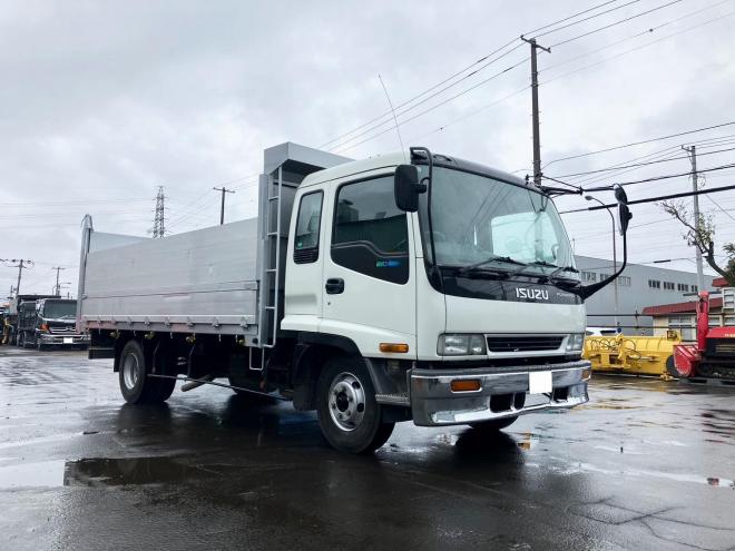 フォワード中古　ワイドファームダンプ5000mm　中型トラック