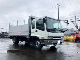 フォワード　中古　ワイドファームダンプ5000mm　中型トラック