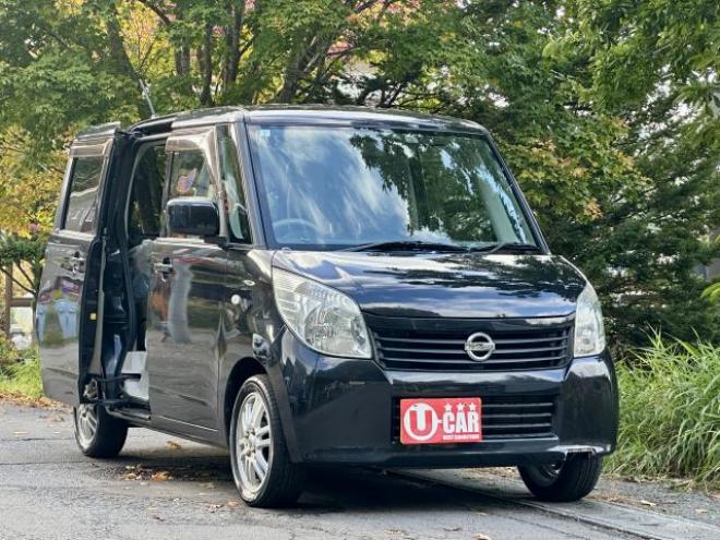 ルークスG 4WD タイミングチェーン車　両側スライド（片側電動リモコン）スマートキー2本　ナビ　テレビ　ETC   ケンウッドドラレコ　 4WD 660 5Dr
