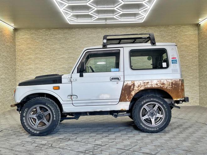 ジムニーワイルドウインド 4WD 5年保証 下廻防錆 ルーフキャリア HID 寒冷地仕様 禁煙 車検整備2年付 修復歴無