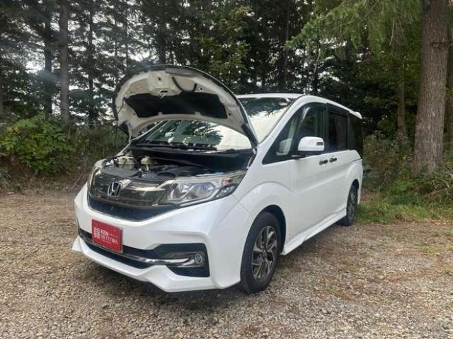 ステップワゴン1.5 スパーダ クールスピリット 4WD ホンダセンシング 純正アルミ パワステ パワーウィンドウ 記録簿 ABS 両側パワースライドドア クルーズコントロール LEDヘッドライト トリプルゾーンフルオートエアコン コンビシート 1500