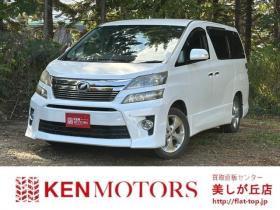 ヴェルファイア 3.5 Z プラチナセレクションII 4WD 両側電動スライドドア パワステ パワーウィンドウ ABS クルーズコントロール 電動リアゲート 地デジナビ バックカメラ ETC キーレス 純正アルミ 3列シート 後席モニター 3500