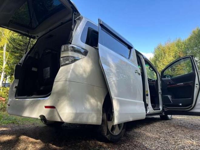 ヴェルファイア3.5 Z プラチナセレクションII 4WD 両側電動スライドドア パワステ パワーウィンドウ ABS クルーズコントロール 電動リアゲート 地デジナビ バックカメラ ETC キーレス 純正アルミ 3列シート 後席モニター 3500