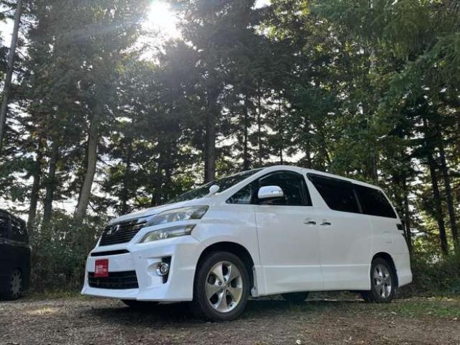 ヴェルファイア3.5 Z プラチナセレクションII 4WD 両側電動スライドドア パワステ パワーウィンドウ ABS クルーズコントロール 電動リアゲート 地デジナビ バックカメラ ETC キーレス 純正アルミ 3列シート 後席モニター 3500