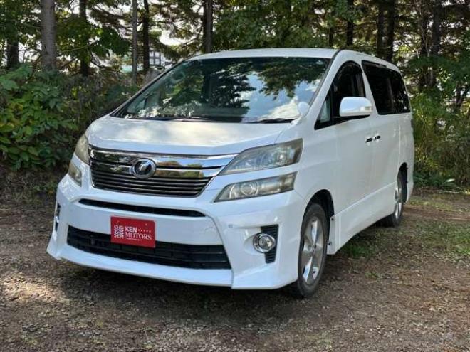 ヴェルファイア3.5 Z プラチナセレクションII 4WD 両側電動スライドドア パワステ パワーウィンドウ ABS クルーズコントロール 電動リアゲート 地デジナビ バックカメラ ETC キーレス 純正アルミ 3列シート 後席モニター 3500