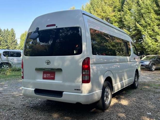 ハイエースバン2.7 DX ワイド スーパーロング ハイルーフ GLパッケージ 4WD ハイルーフ サブバッテリー ベットキット ワンオーナー パワステ パワーウィンドウ キーレス 片側スライドドア 2700