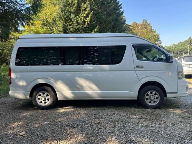 ハイエースバン2.7 DX ワイド スーパーロング ハイルーフ GLパッケージ 4WD ハイルーフ サブバッテリー ベットキット ワンオーナー パワステ パワーウィンドウ キーレス 片側スライドドア 2700