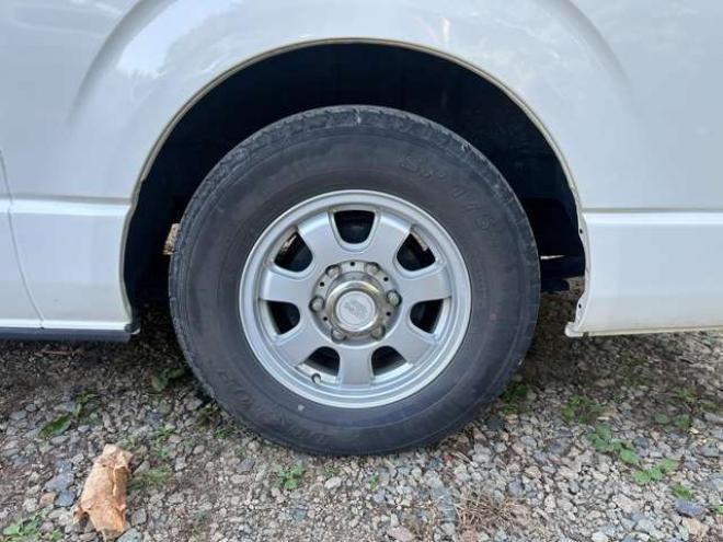 ハイエースバン2.7 DX ワイド スーパーロング ハイルーフ GLパッケージ 4WD ハイルーフ サブバッテリー ベットキット ワンオーナー パワステ パワーウィンドウ キーレス 片側スライドドア 2700