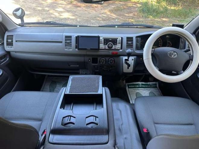 ハイエースバン2.7 DX ワイド スーパーロング ハイルーフ GLパッケージ 4WD ハイルーフ サブバッテリー ベットキット ワンオーナー パワステ パワーウィンドウ キーレス 片側スライドドア 2700