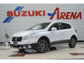SX4 S-CROSS 1.6 4WD ワンオーナー車ALLGRIP4WD横滑り防止装置パドルシフト横滑り防止装置7インチワイドナビTVディスチャージヘッドライトETCクルーズコントロール