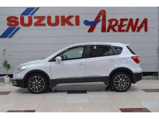 SX4S-CROSS 1.6 4WD ワンオーナー車ALLGRIP4WD横滑り防止装置パドルシフト横滑り防止装置7インチワイドナビTVディスチャージヘッドライトETCクルーズコントロール